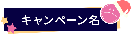 キャンペーン名